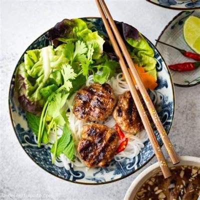   Bún Chả: Savour the Symphony of Grilled Pork and Fragrant Herbs