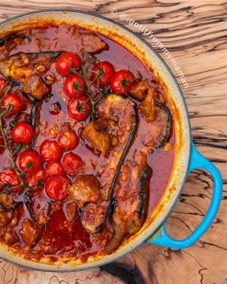  Gheymeh Bademjan: Une symphonie de saveurs épicées à la rencontre de la douceur du jardin