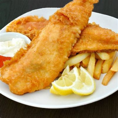  Le Fish and Chips de Birmingham : Une symphonie croustillante de saveurs océaniques et d'une gourmandise irrésistible!